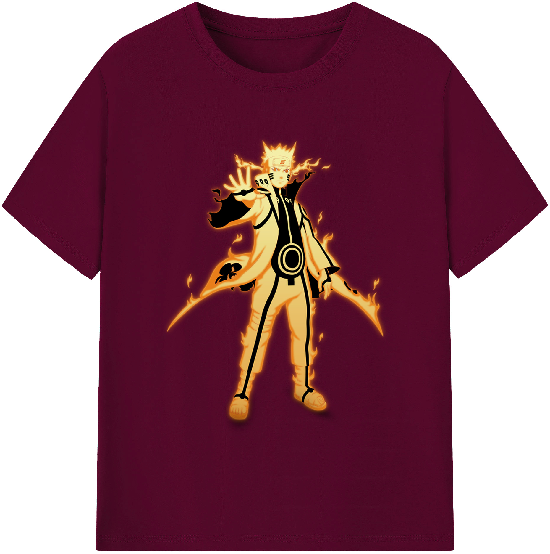 （画像用） NARUTO -ナルト- うずまき ナルト Uzumaki Naruto レディースカジュアルプリントTシャツ（綿100％）